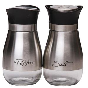 Juvale - Salt and Pepper Shakers - Salt Shaker- Elegant Designed 4 Inch High Grade Stainless Steel Salt and Pepper Shakers