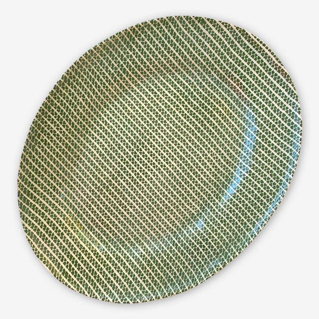 Terrafirma Ceramics: Medium Oval Platter: Strata Pine