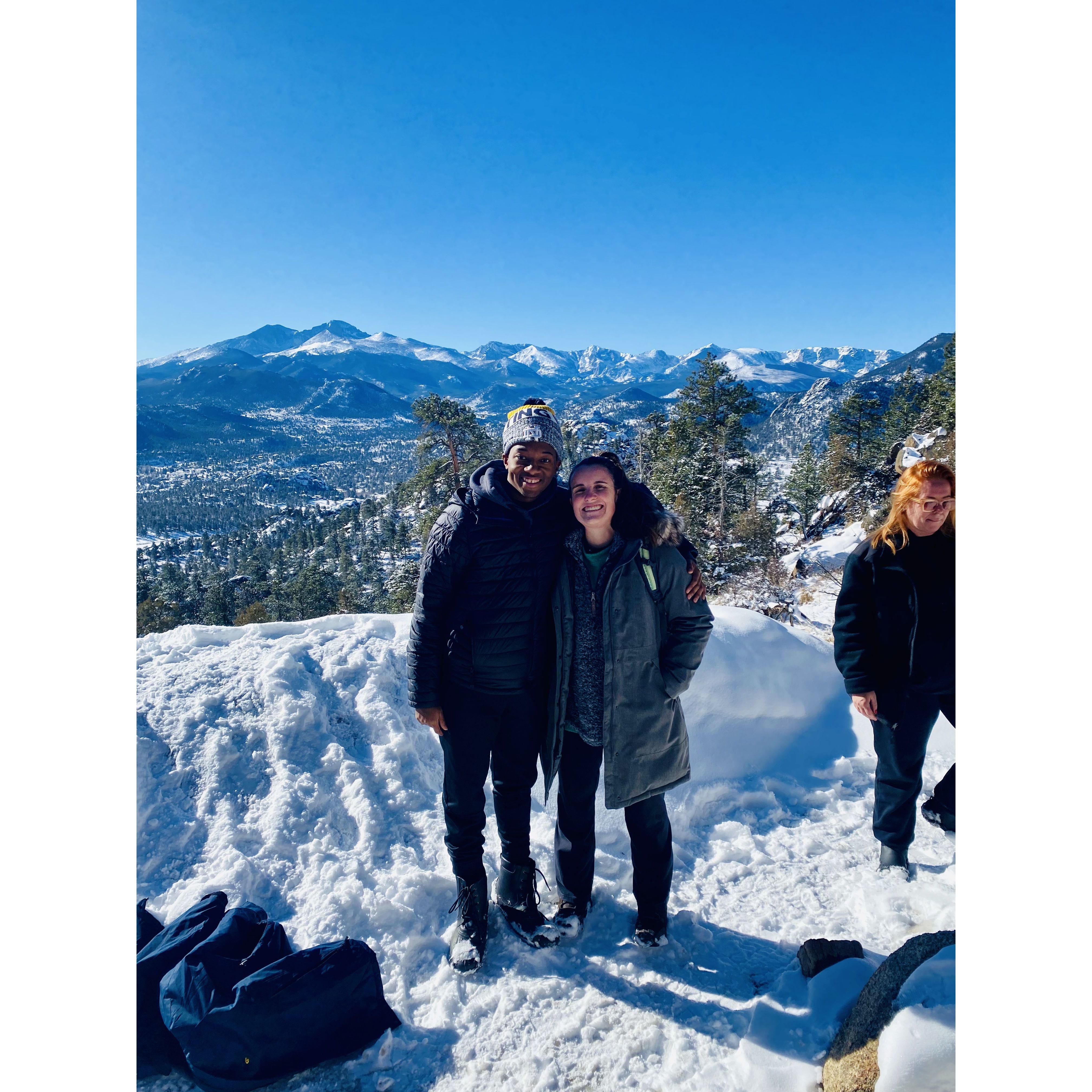 Our 1 Year Anniversary (November 2022) visiting Denver and Rocky Mountain National Park!!