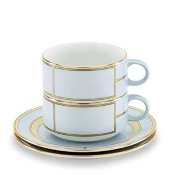 Light Blue Coffee Set for 2 | Ginori Diva