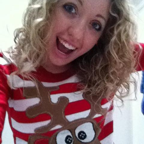 The super RAD Christmas sweater my love got me our first Christmas!