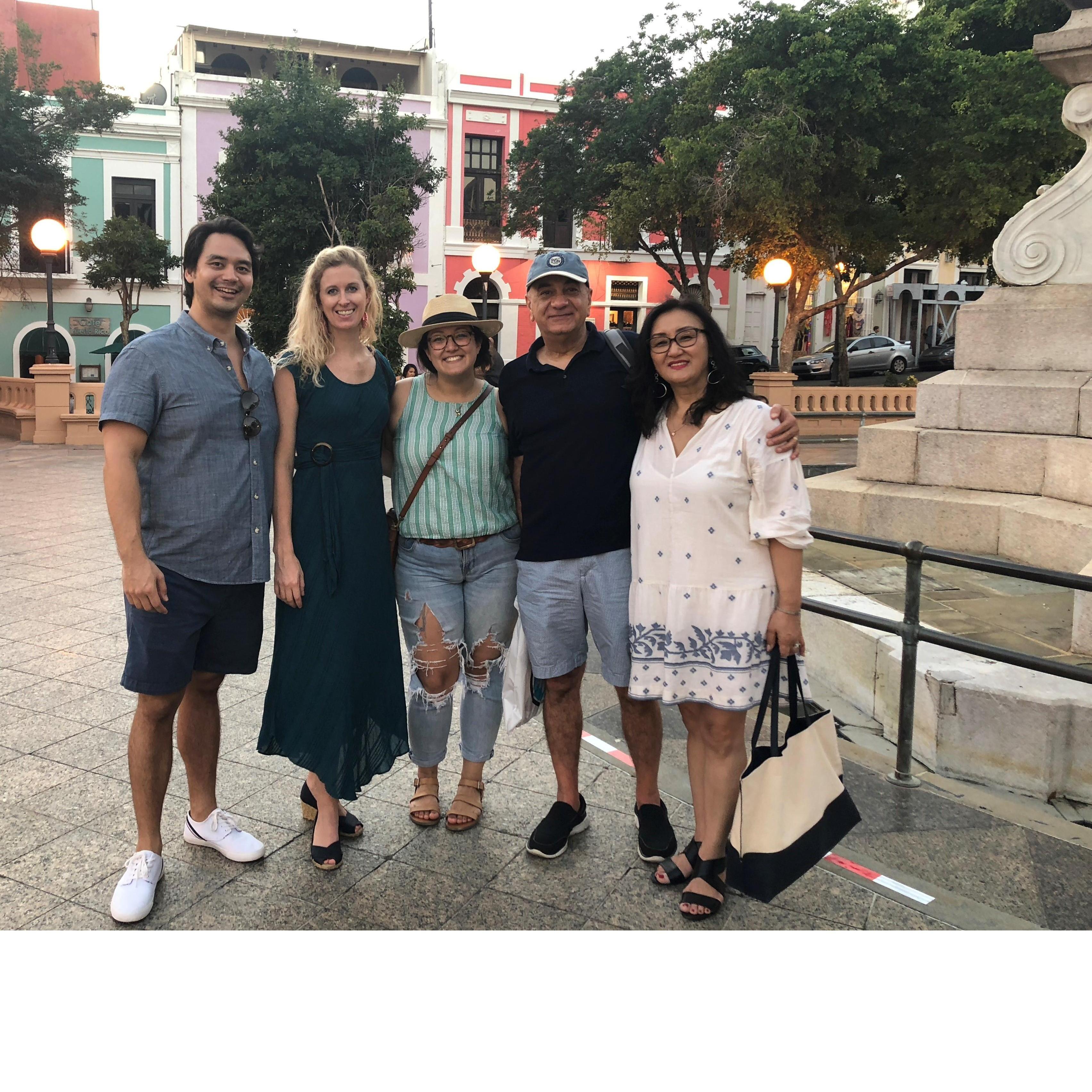 Old Town San Juan, Puerto Rico, with the Durak Family, Christmas 2018