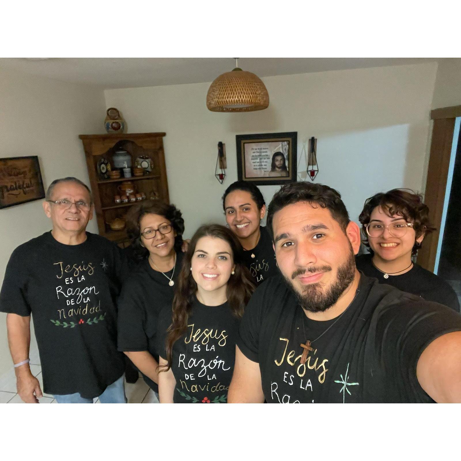 Veronica's first time joining the Salgado Christmas festivities including nights of novenas, Noche Buena dinner, Christmas Midnight Mass, a late night full of gift opening & then Colombian breakfast!