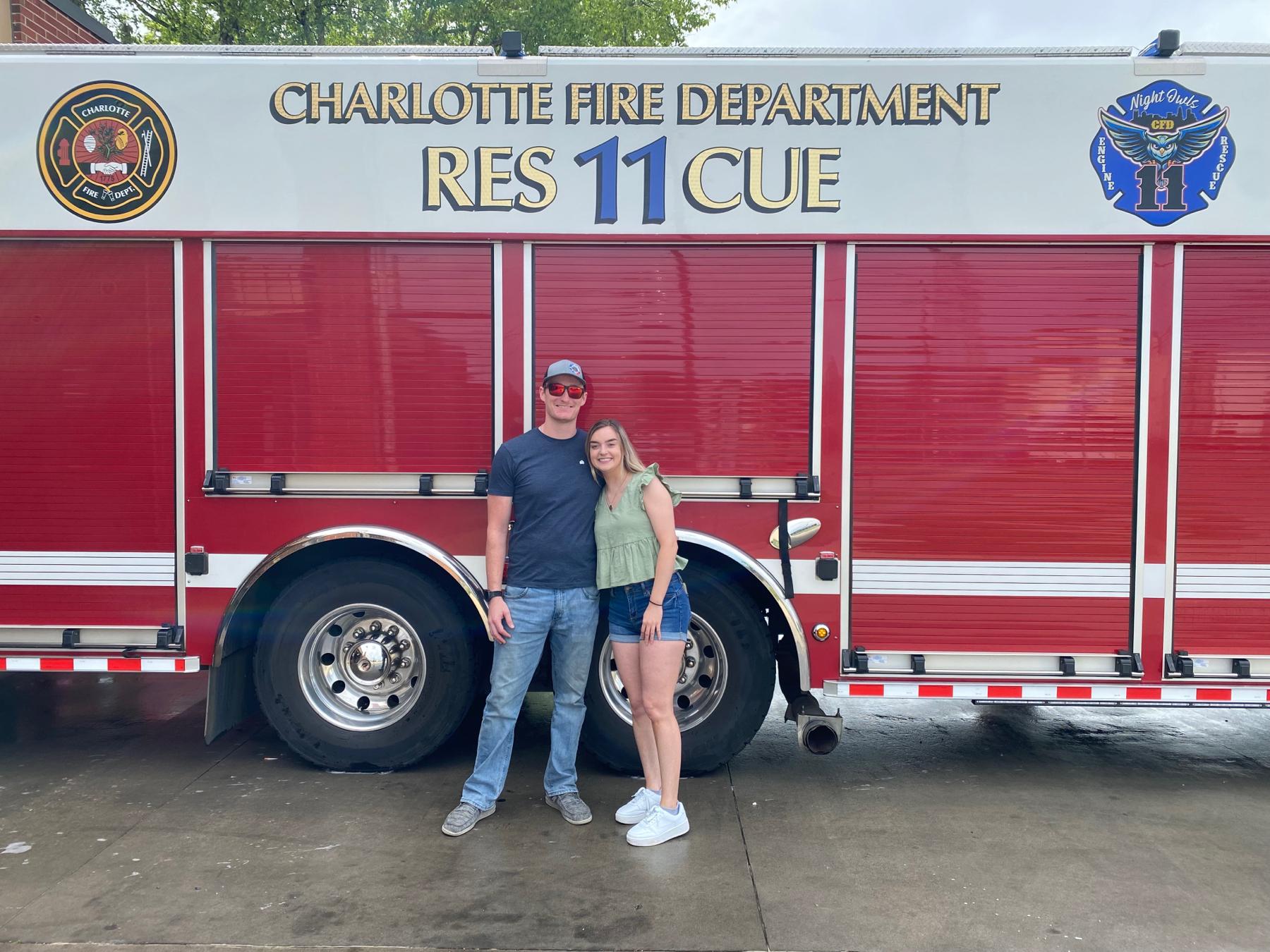 Touring fire stations in Charlotte, NC!