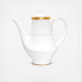 Crestwood Gold Coffee Server