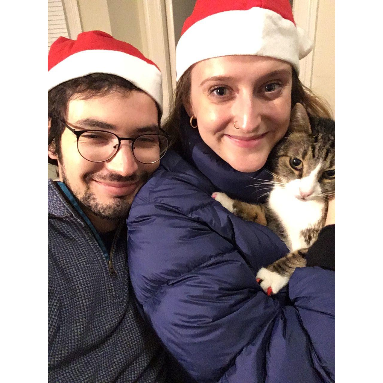 First Christmas in our first apartment
