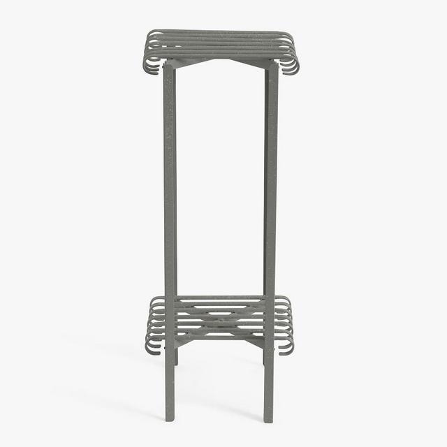 Lyon Zinc Plant Stand, Large,12"x12"x29.5"