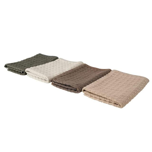 watchget Barista Micro Cloth 4 Pack Microfiber Barista Cleaning Towels Coffee Cleaning Accessories for Espresso Machine, Steam Wand, Countertop(12"x12")