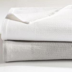 White Hayden Organic Blanket - King
