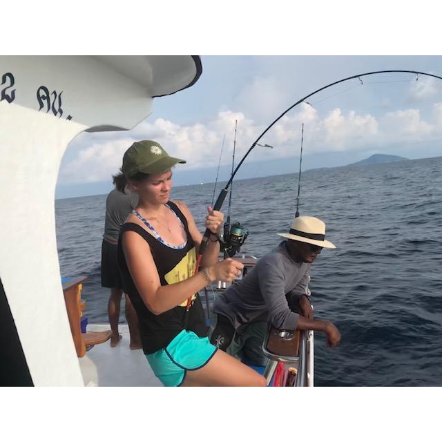 "God gave me you for the ups and downs..." He was definitely talking about a fishing rod. ;) Thailand. April '18