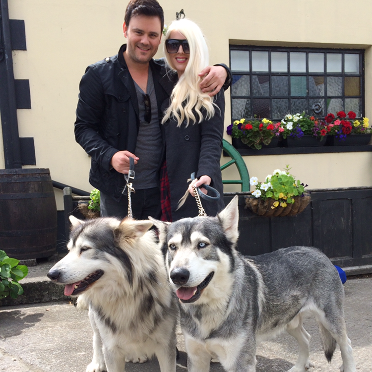 Game of Thrones Dire Wolves...
Games of Thrones tour, Ireland
