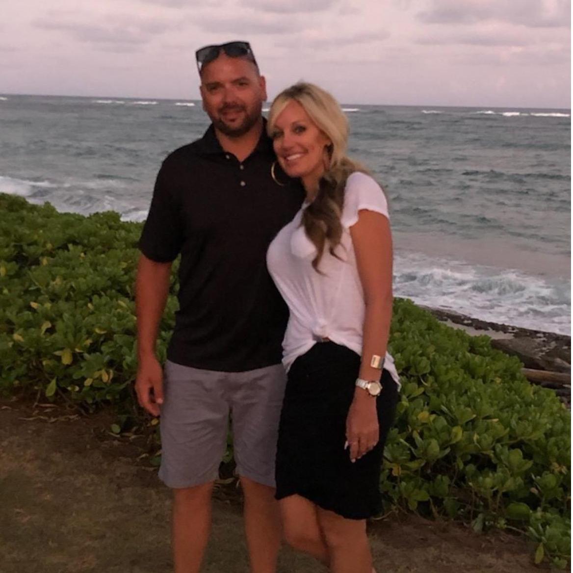 This is beautiful Becca and her dashing husband Alex. We have raised our "Brooklyns" together...So many memories! I am grateful for her consistent and loyal friendship. Muy Bonita inside and out