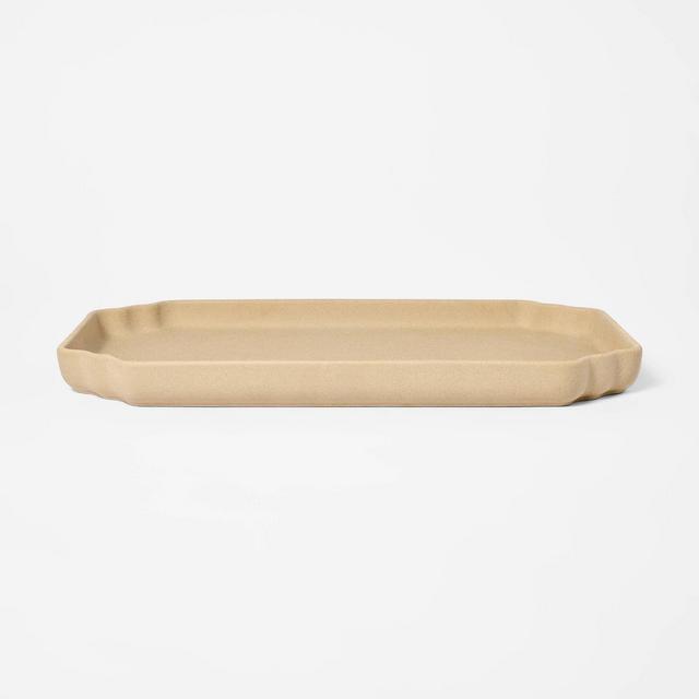 Ceramic Sandy Glaze Tray - Threshold™ designed with Studio McGee