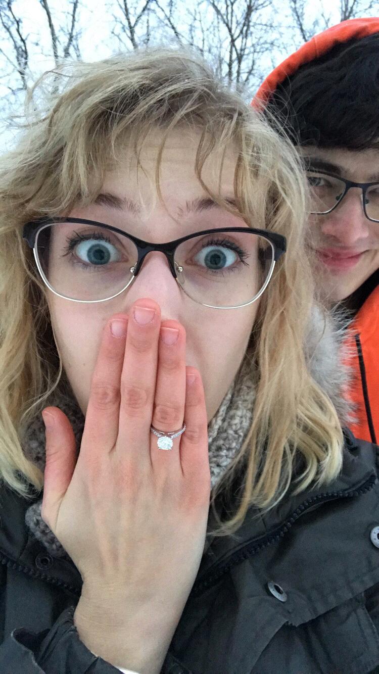 The day we decided to spend forever together.