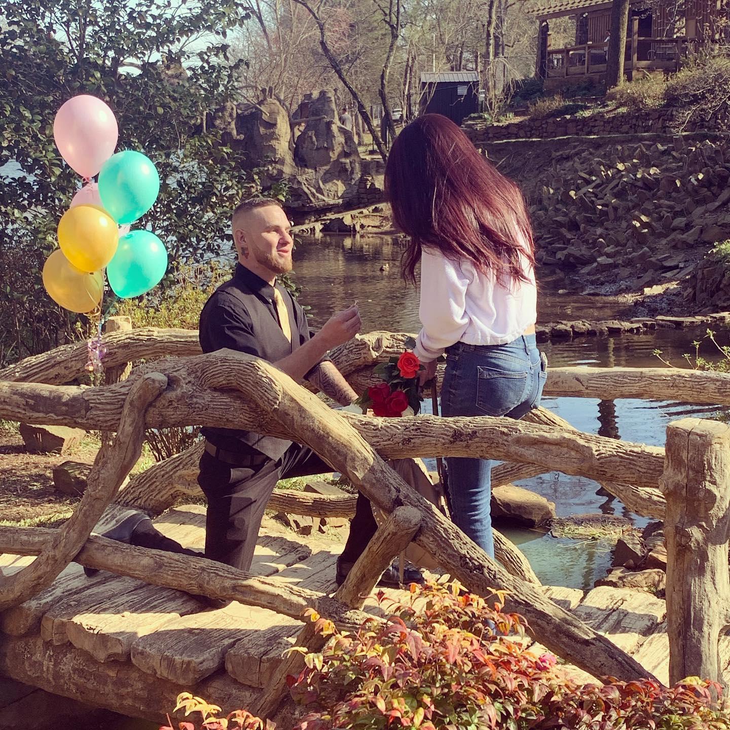 The moment I saw the most beautiful ring in my life!