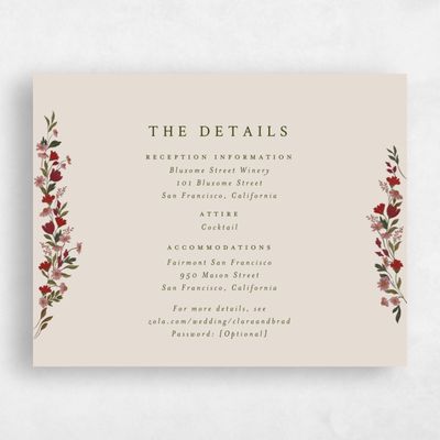 Classic Greige, Brown Wedding Enclosure - Florentina