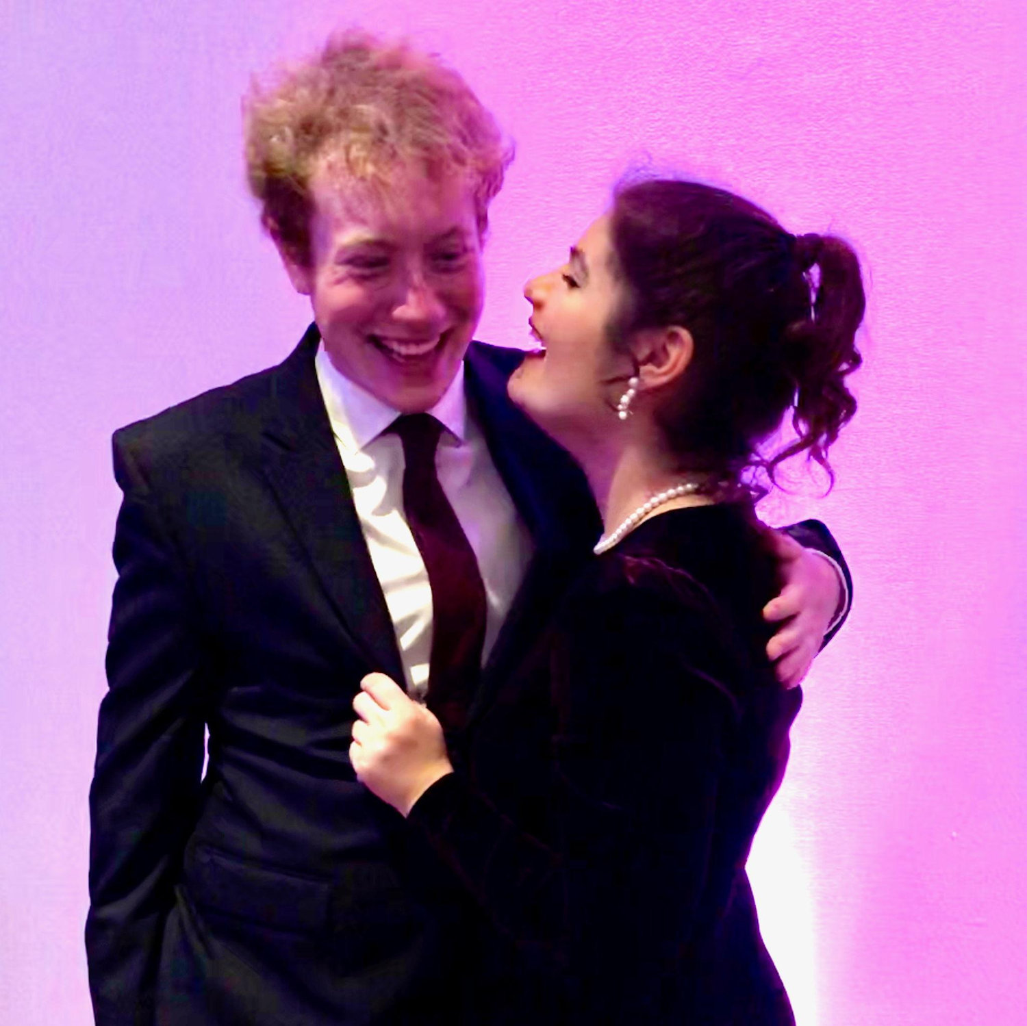 Nov 2019: Leigh's sorority formal! She brought Saylor as her date. LOTS of dancing.