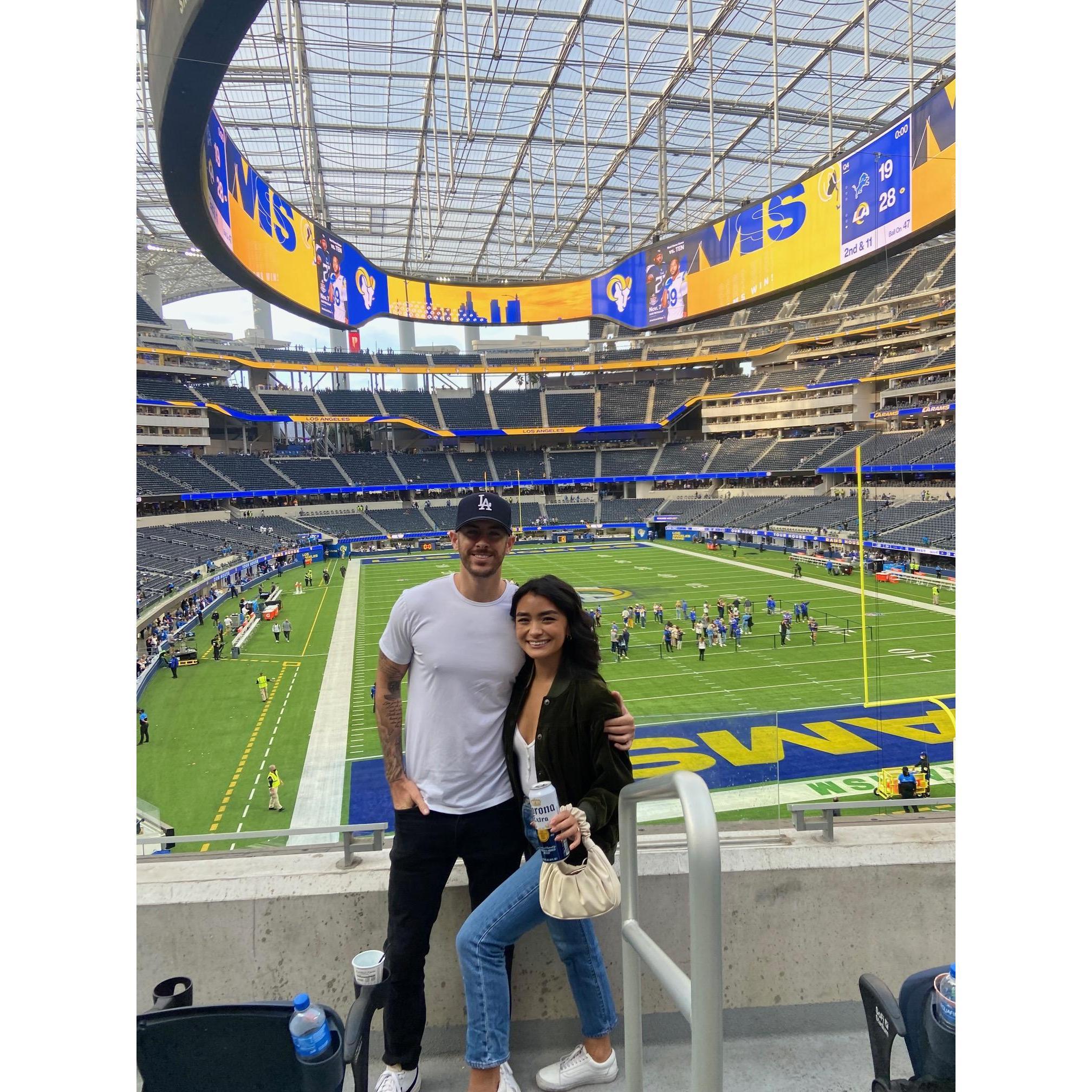 First NFL football game in the books.