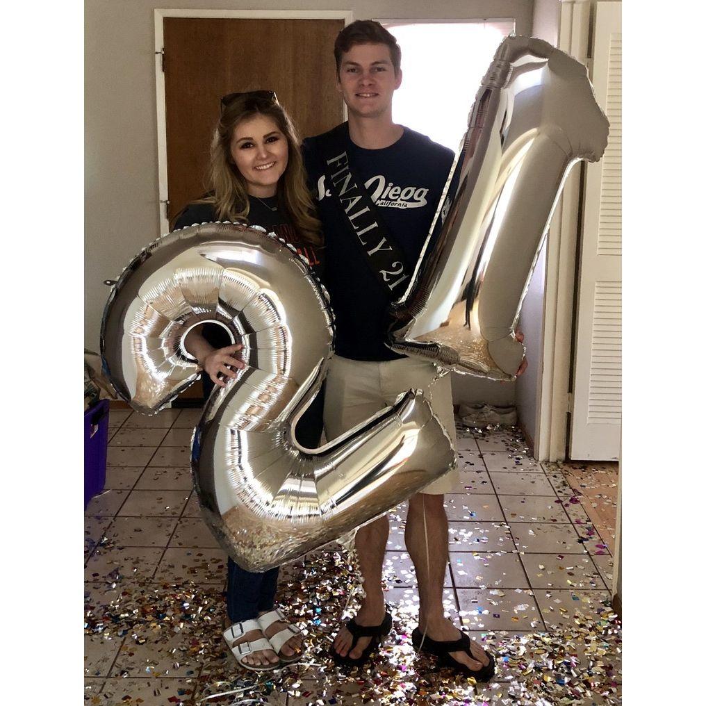 Ross's 21st birthday celebrated in pacific beach and Maynard (2019)