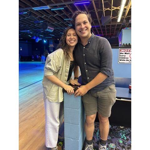 Roller skating for Claire's birthday