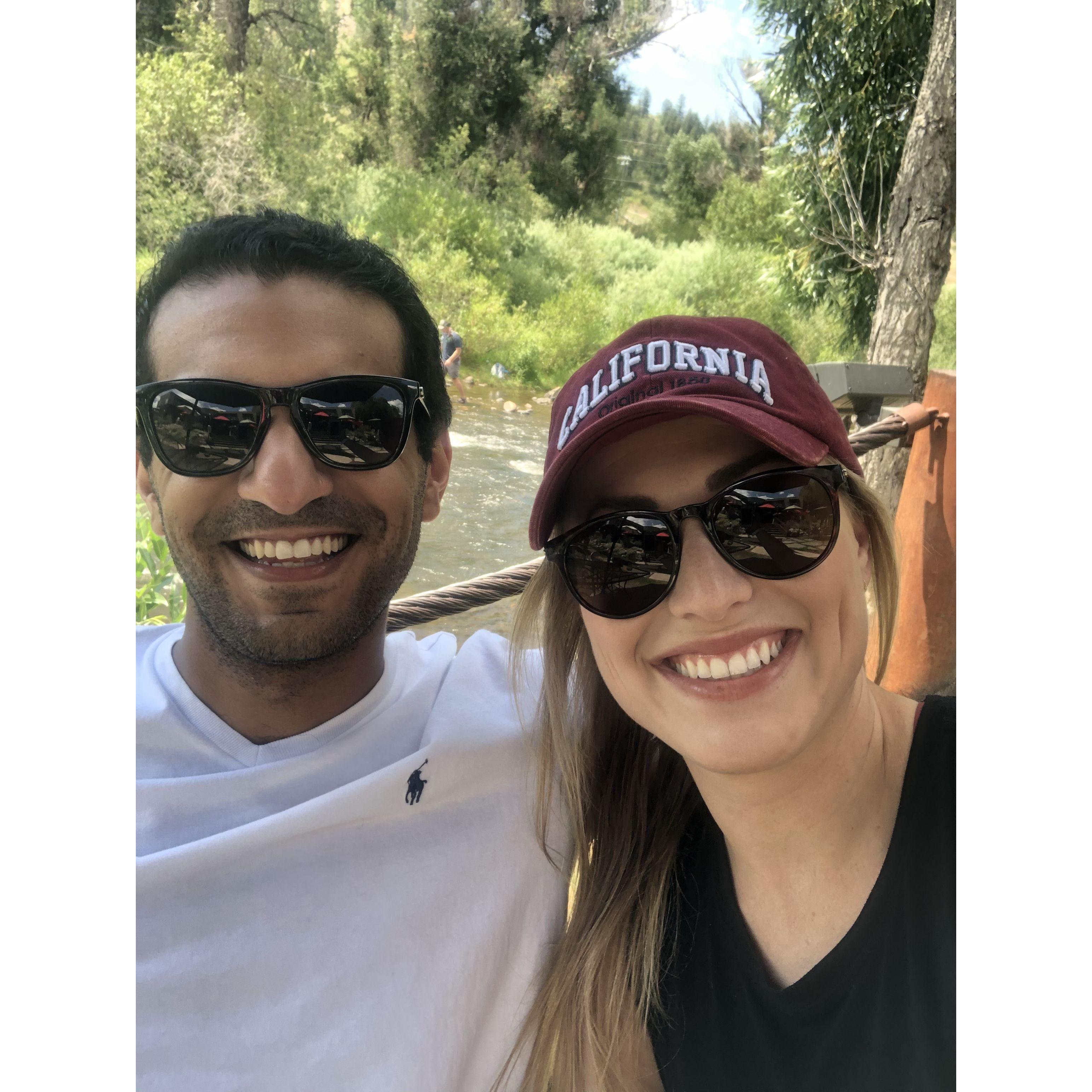 Our first trip together in Colorado