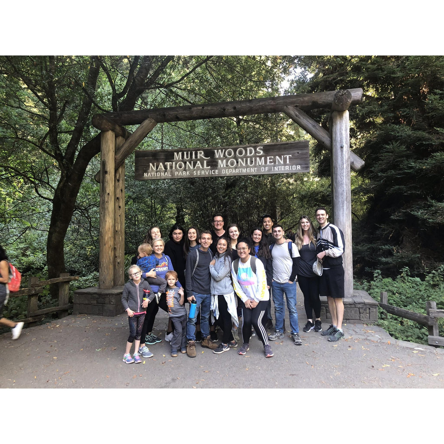 When we went on a hike at Muir Woods with some of our favorite people. That day felt like a dream: absolutely perfect.