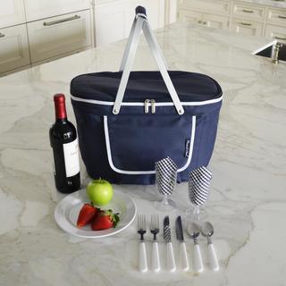 2-Person Equipped Insulated Folding Picnic Set