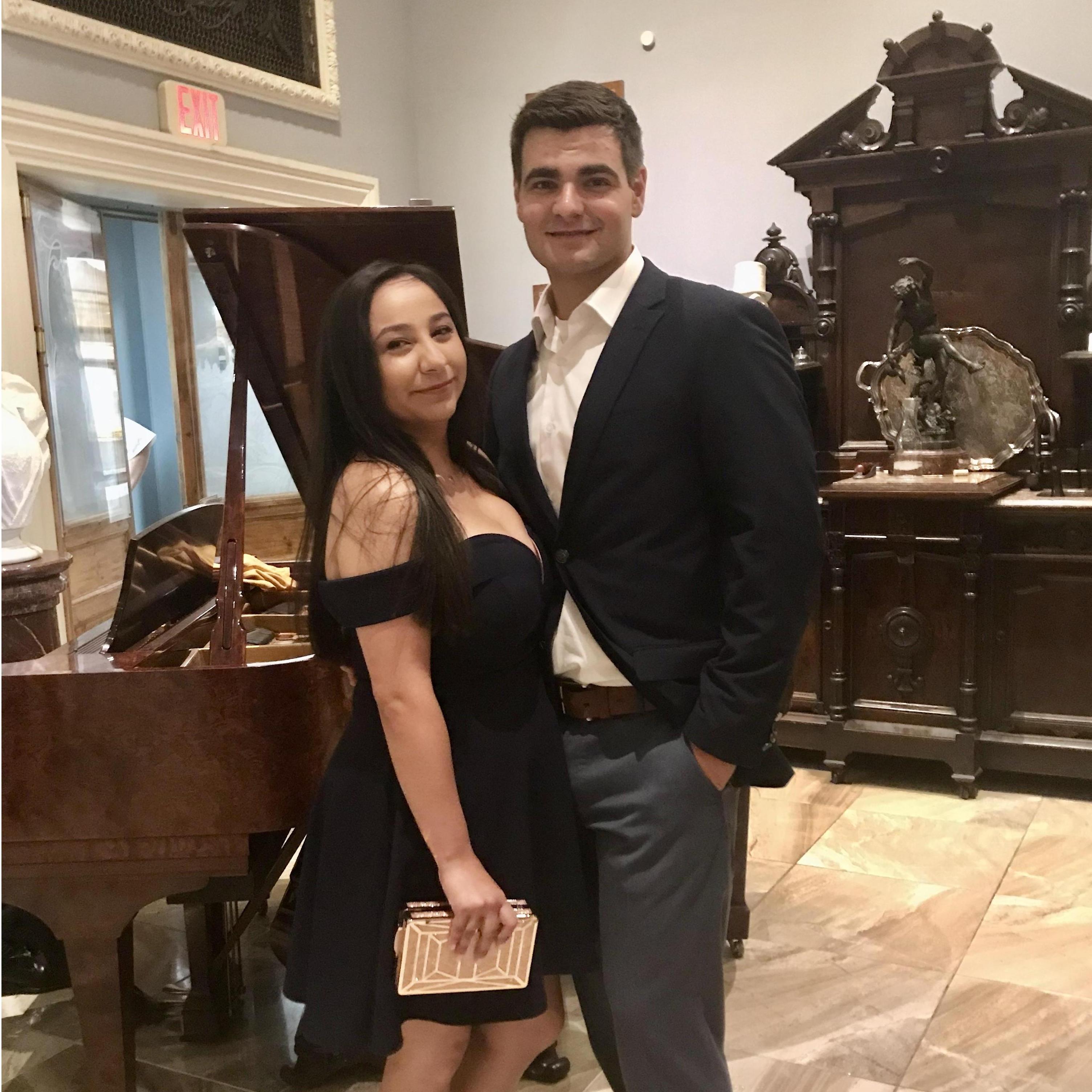 Celebrating Cory and Toni's wedding!