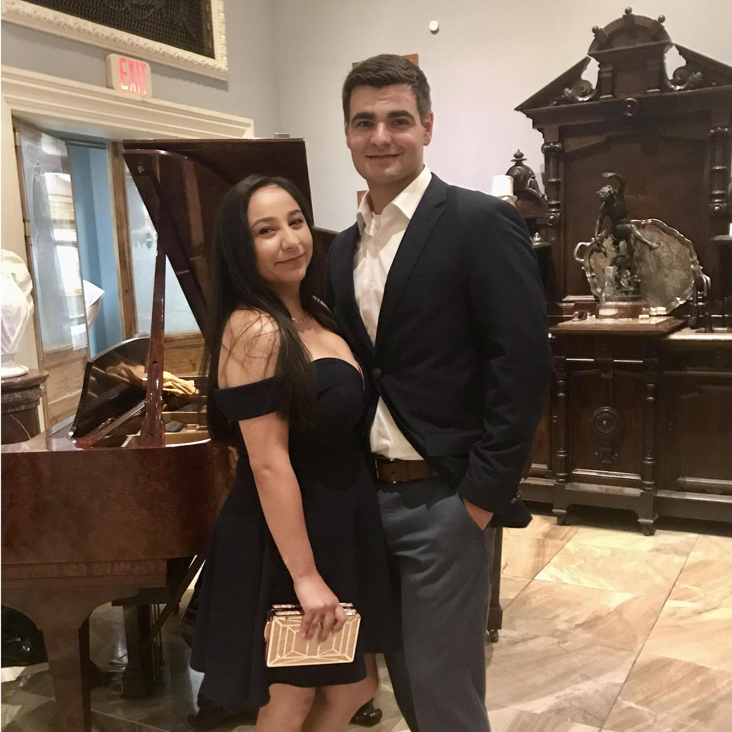 Celebrating Cory and Toni's wedding!