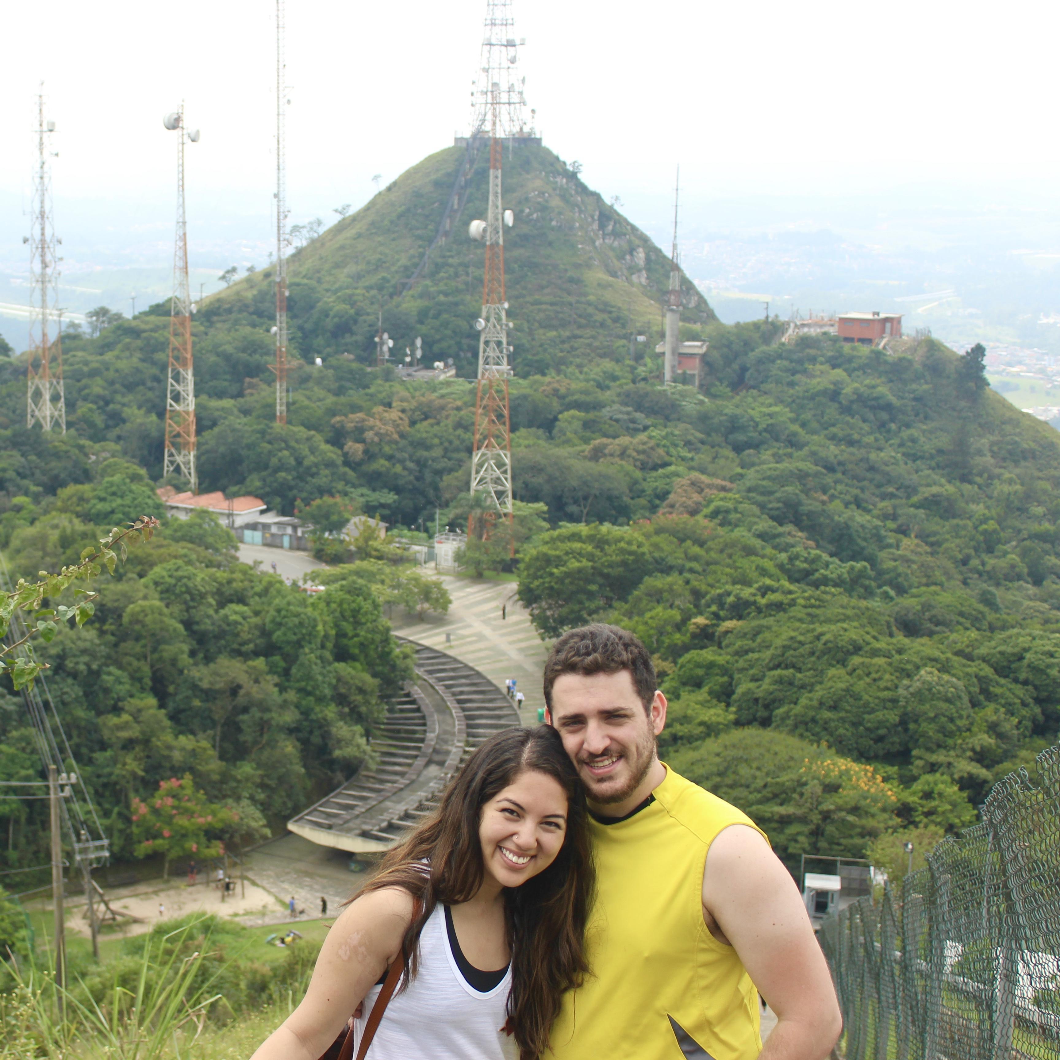 Hiking Pico do Jaraguá in São Paulo, Brazil! April 2017.