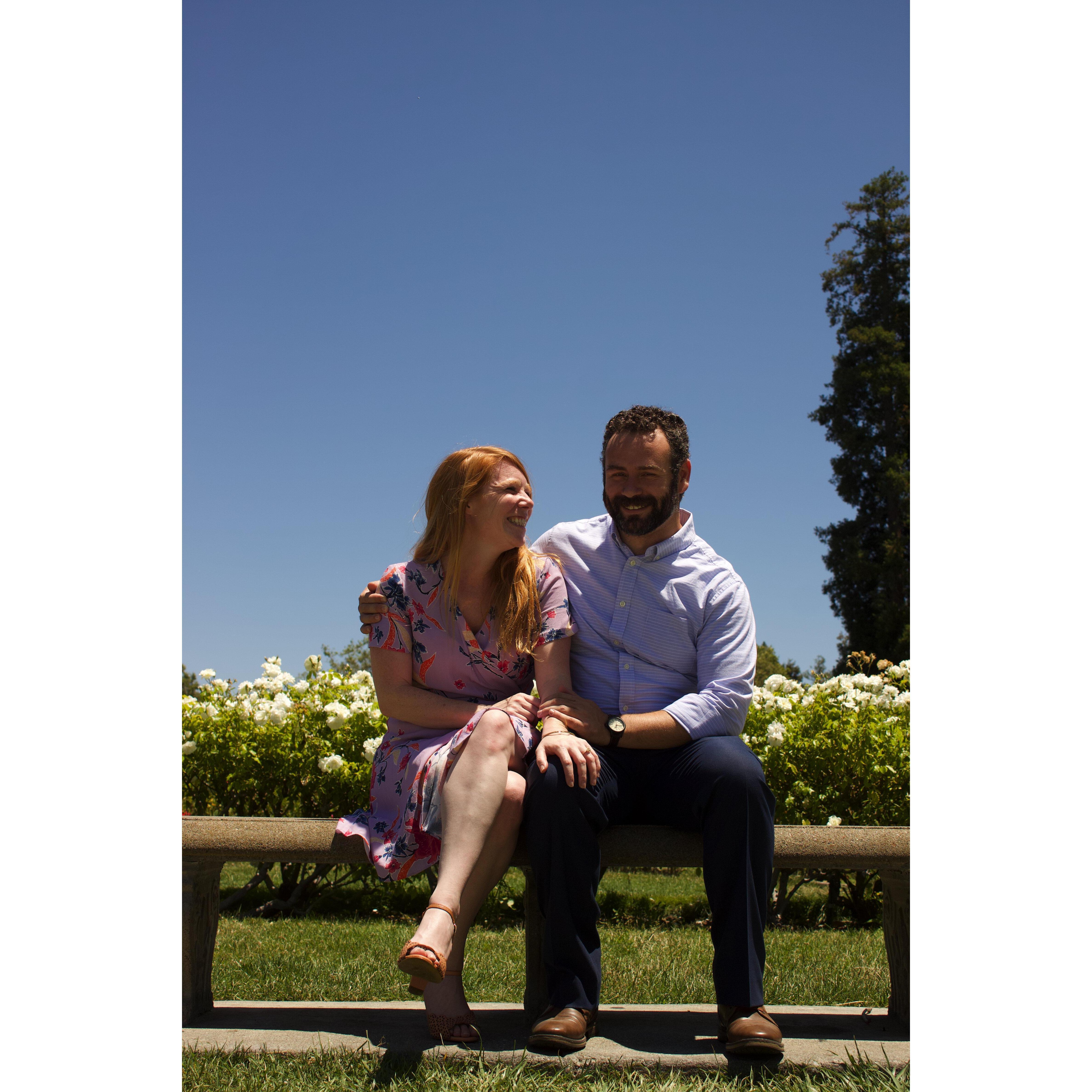 Engagement Photos at The Rose Garden.
Photos by Helena Cardona & Joe Maloof