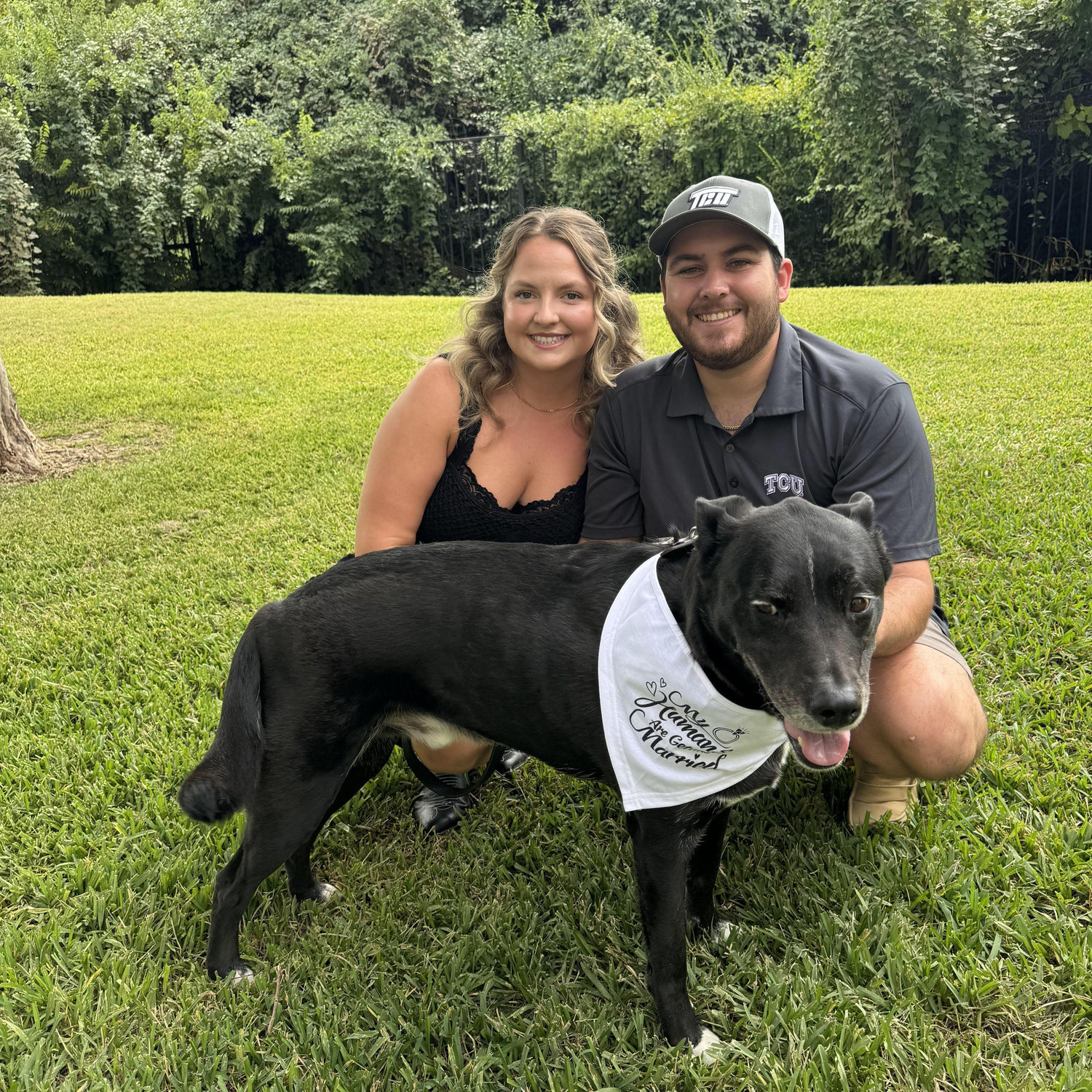 Pharaoh is so excited his humans are getting married!