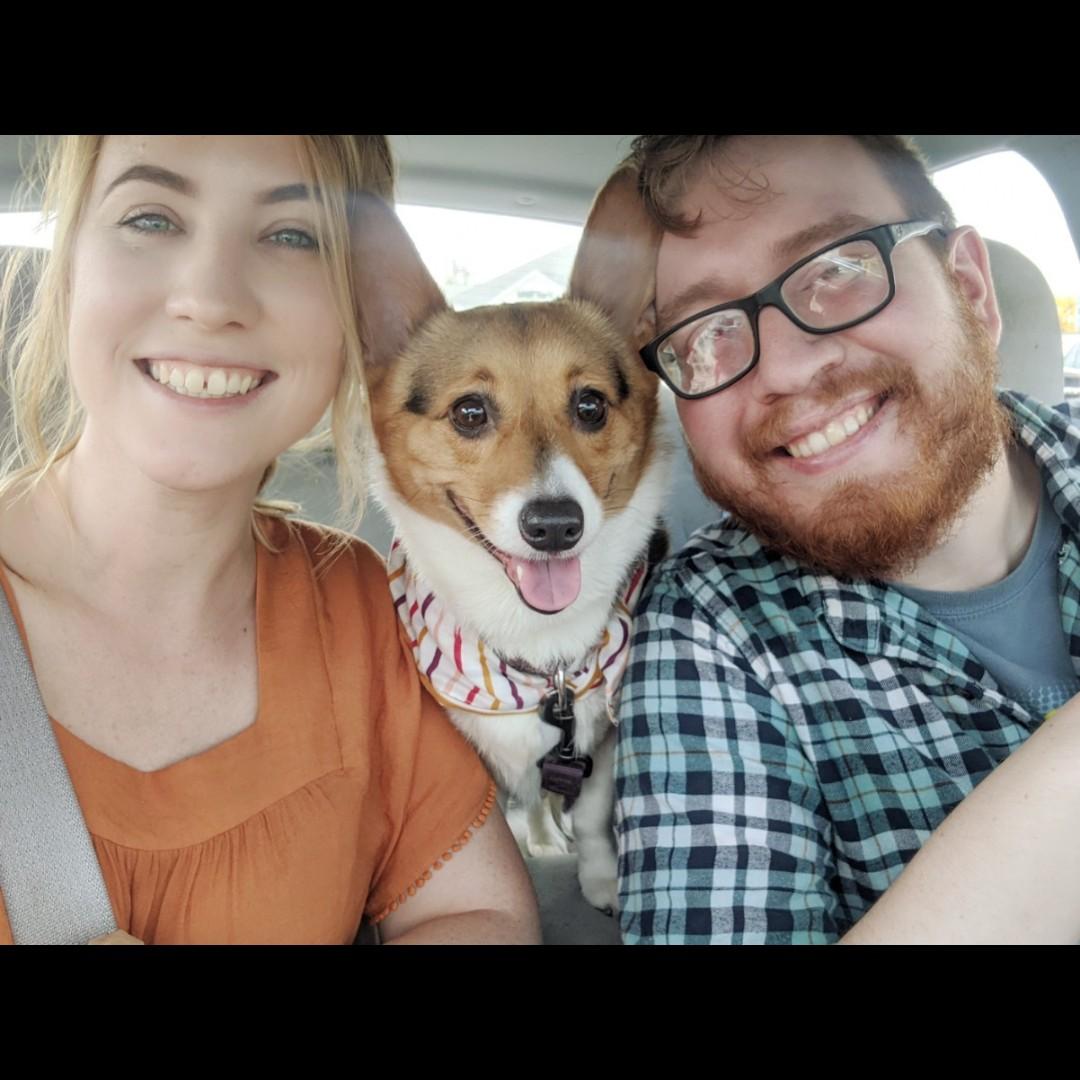 On our way to our house, after signing closing papers!
September, 2020