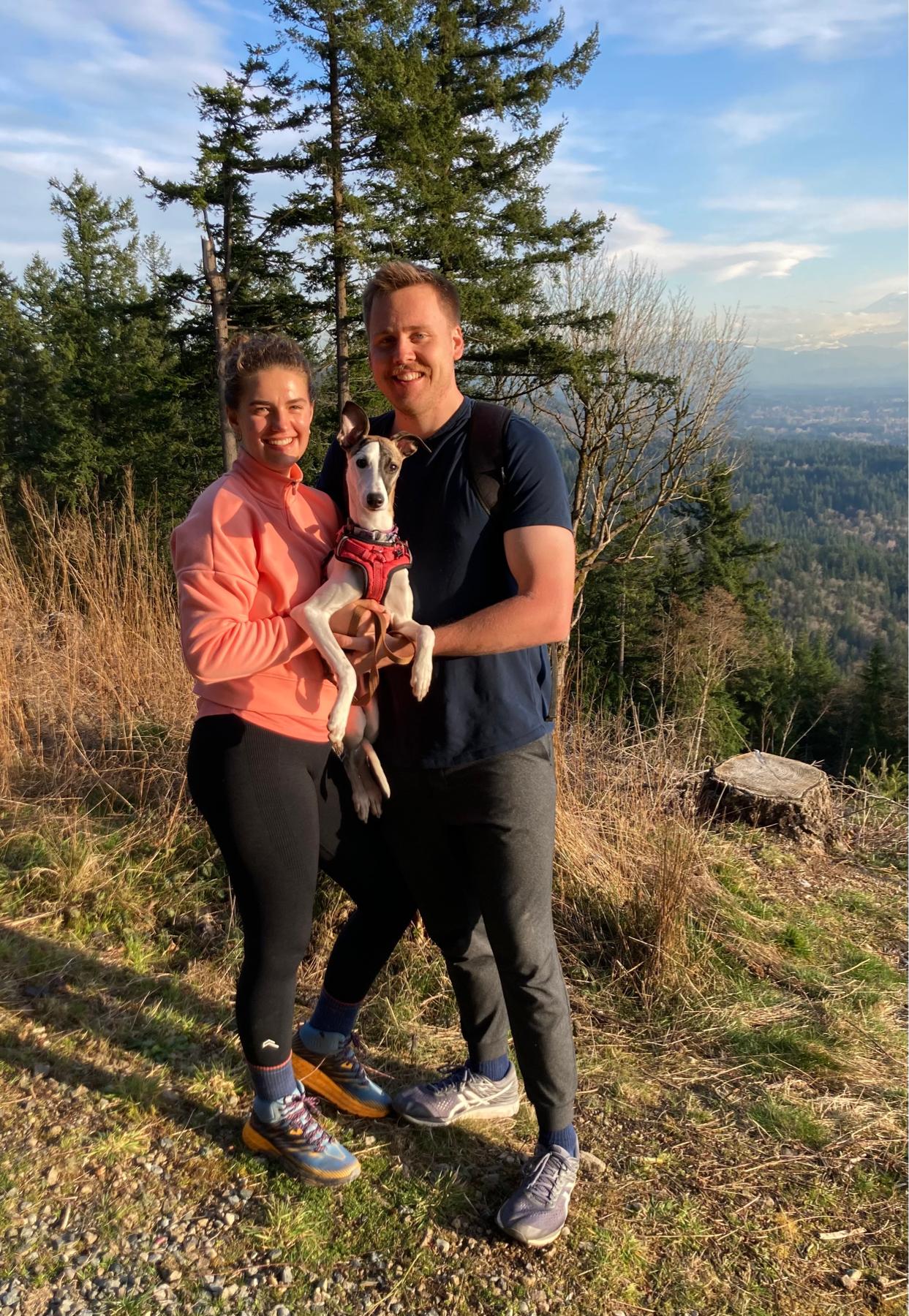 Fun last hike together before Leif left for the baseball season!