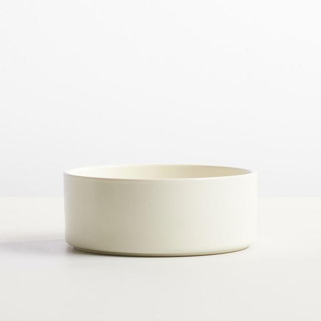 Mason Pet Bowl, Ivory, Medium, 10 Cups