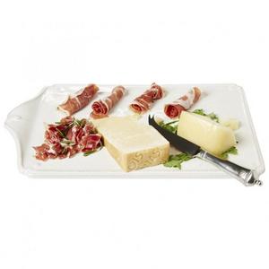 Juliska Berry & Thread Whitewash Cheese Board and Knife Set