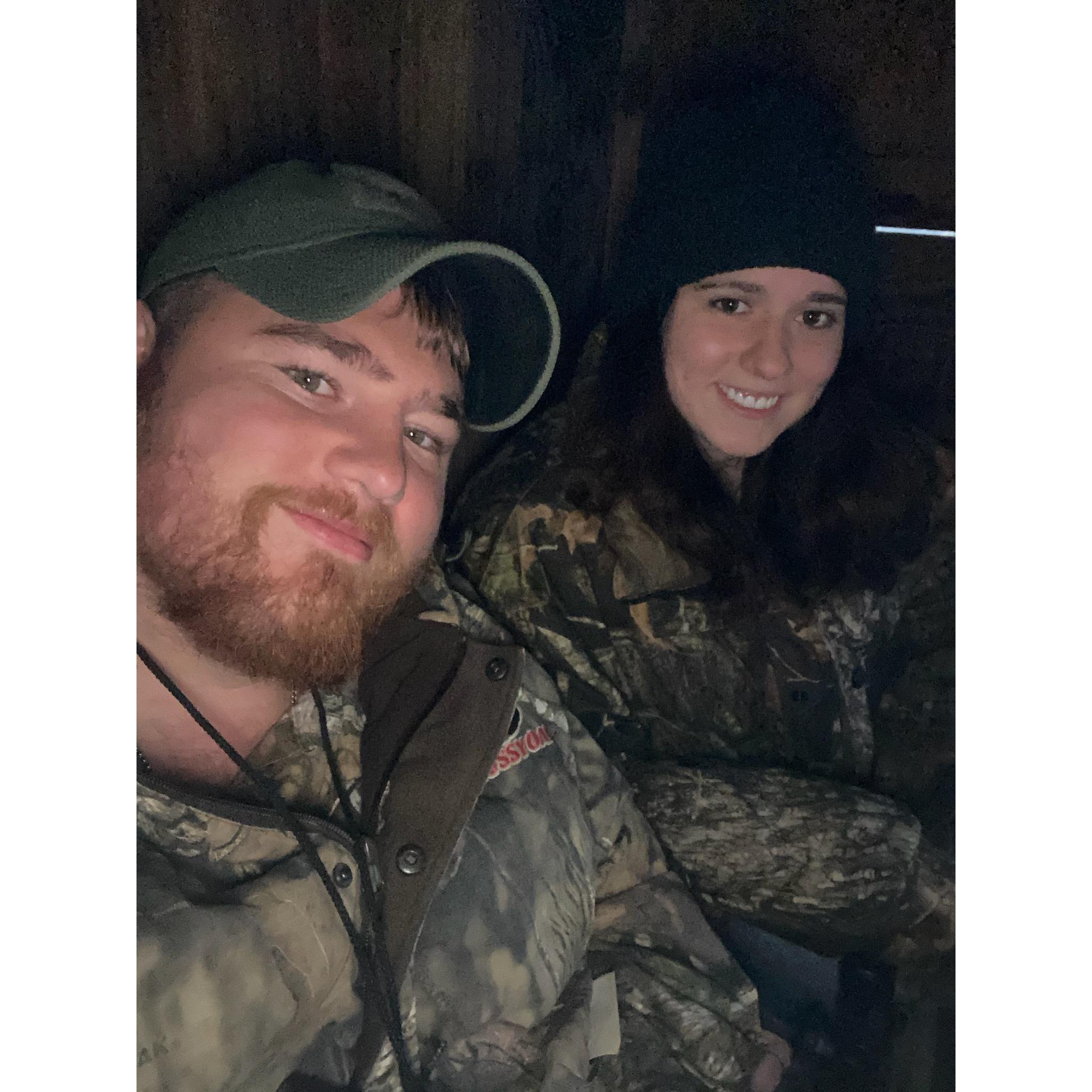 Our First Hunt together