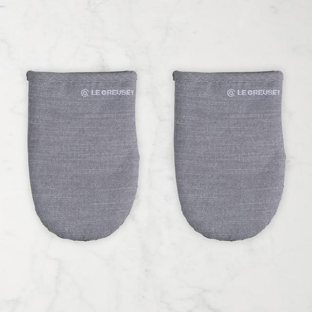 Le Creuset Mini Oven Mitts, Set of 2, Charbon