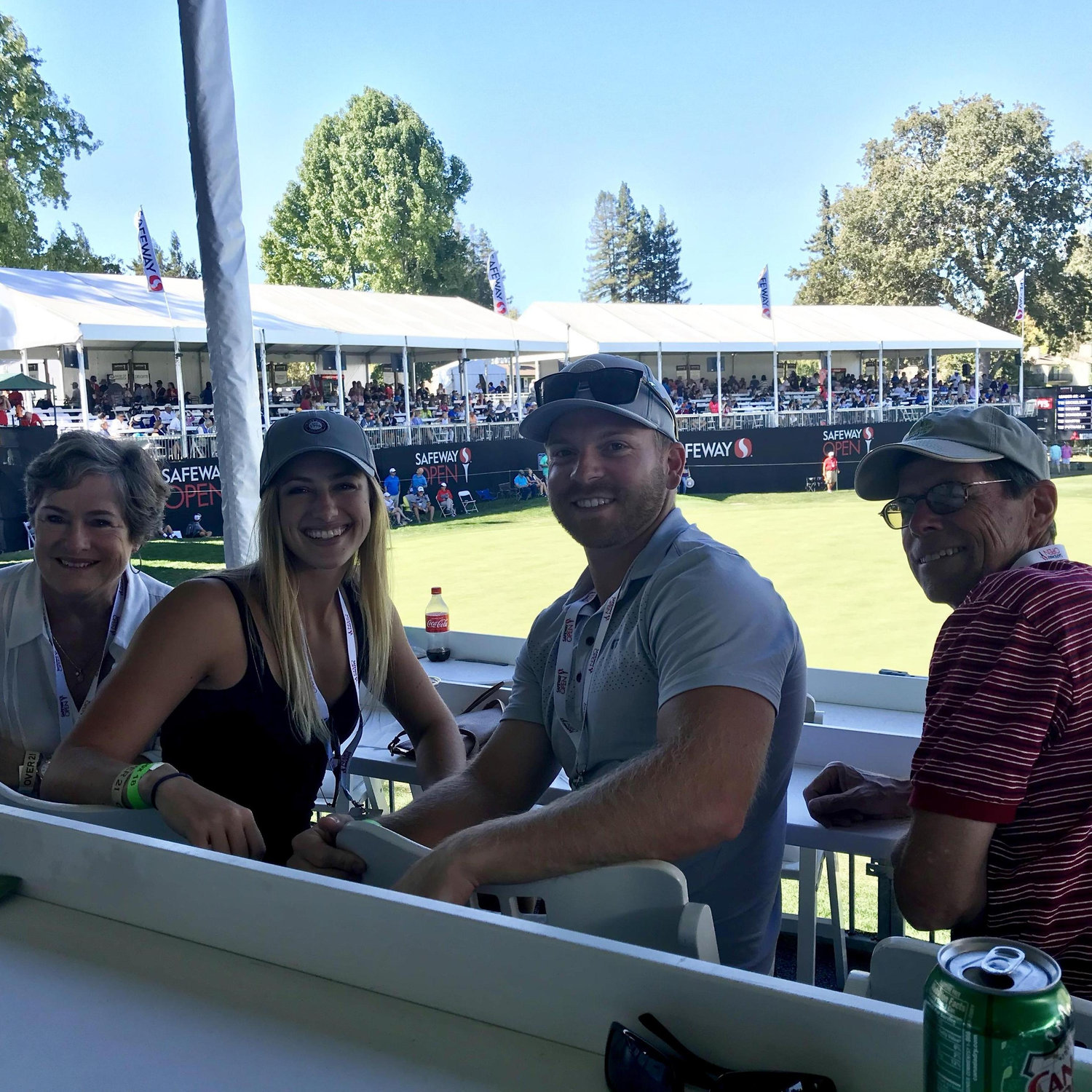 Safeway Open, 2017. Ryan and Rog's bonding over golf begins.