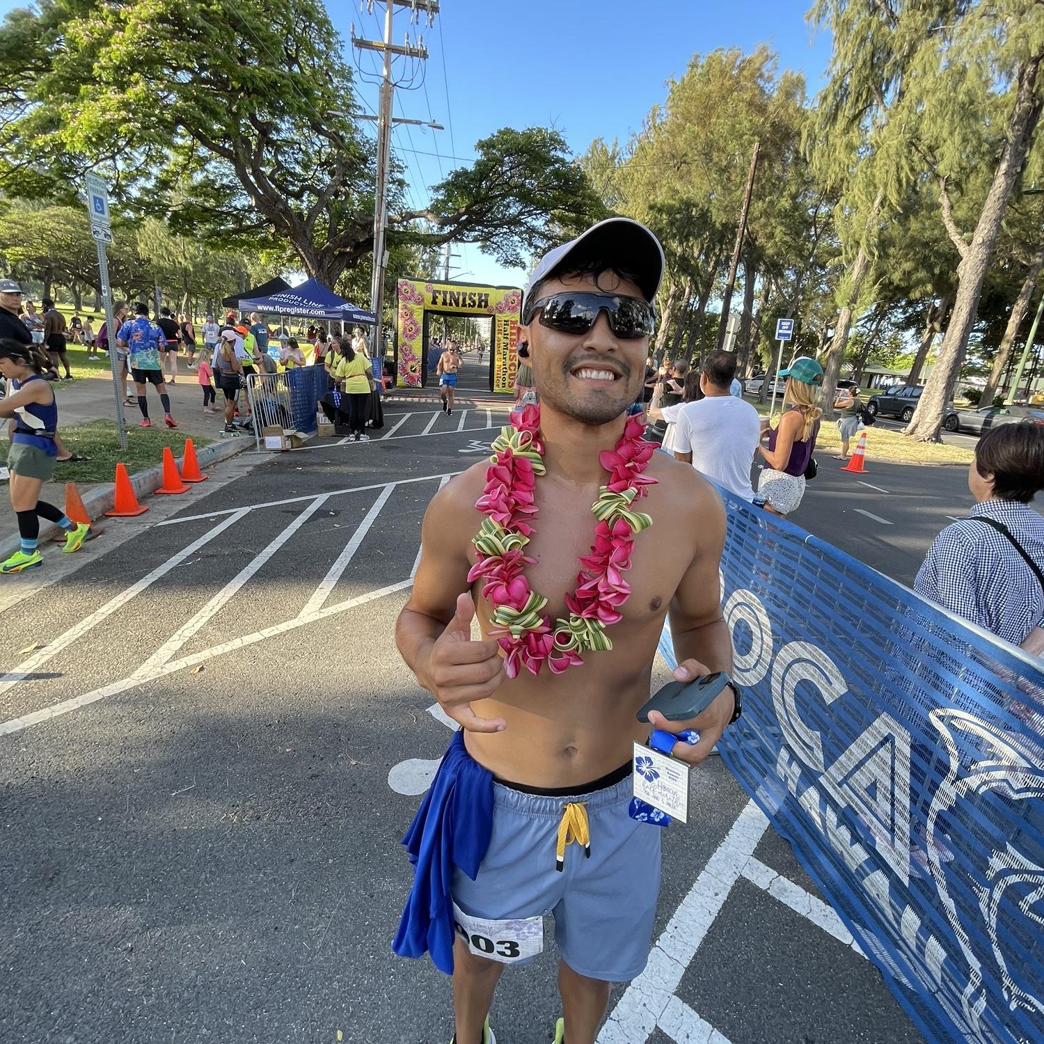 run boy ruuuuunnn!!!
Hibiscus marathon, Honolulu.
