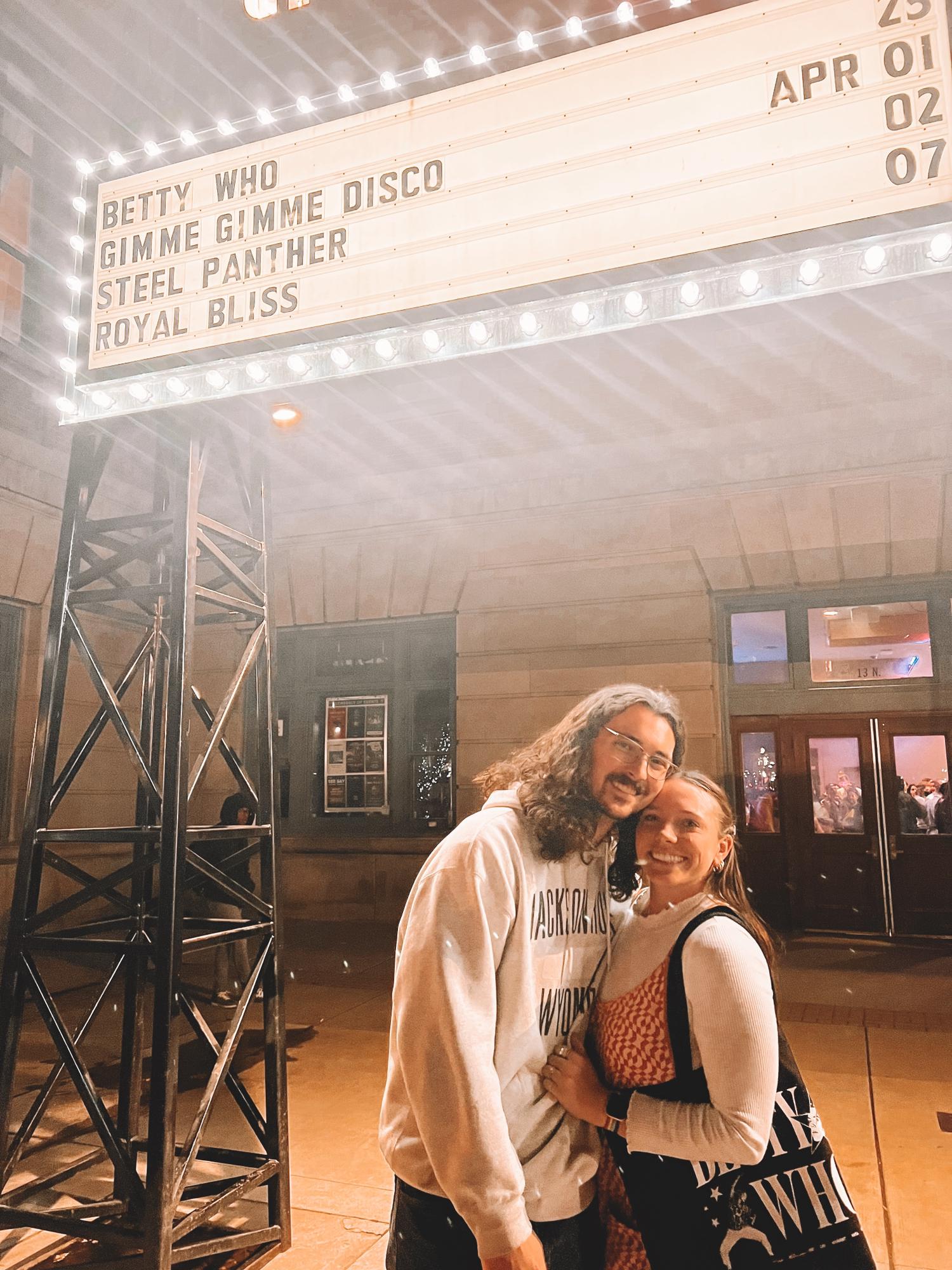 B took Rox to one of her fav artists, BETTY WHO!