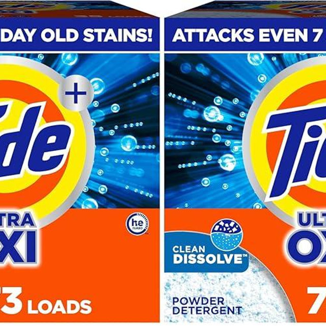 Tide Ultra OXI Powder Laundry Detergent (Pack of 2)