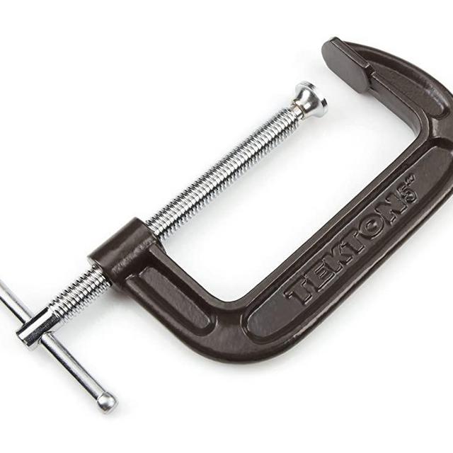 TEKTON 5 Inch Malleable Iron C-Clamp | 4022