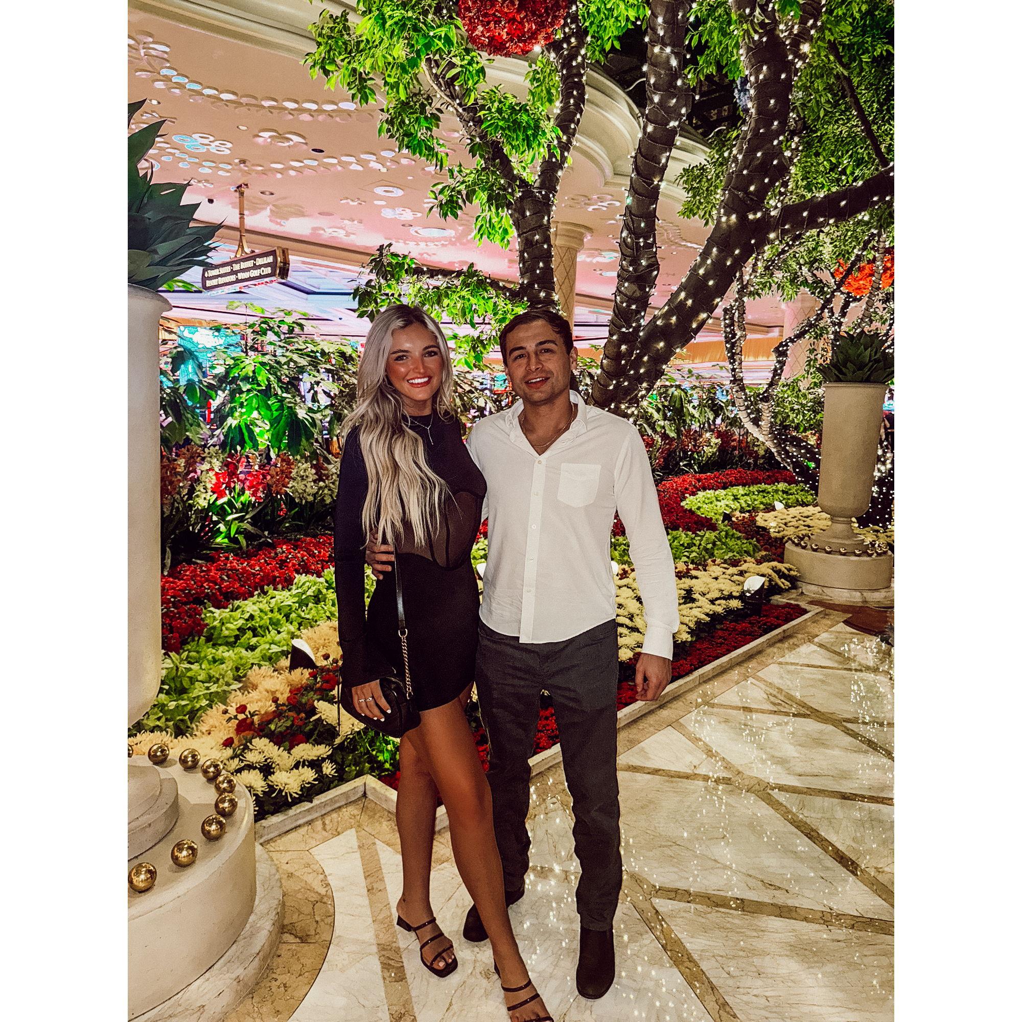 Our first trip together in Las Vegas.