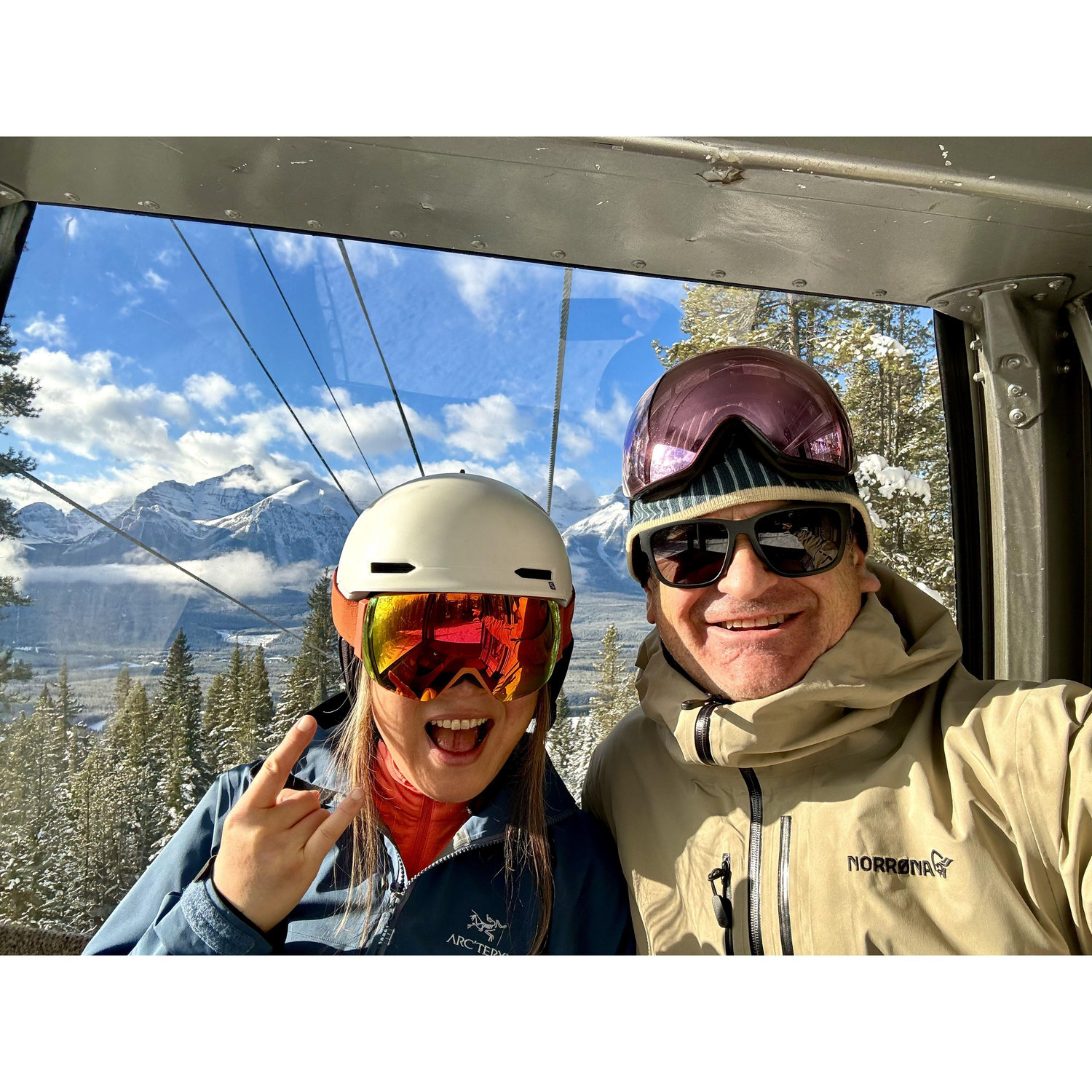 At Lake Louise!
