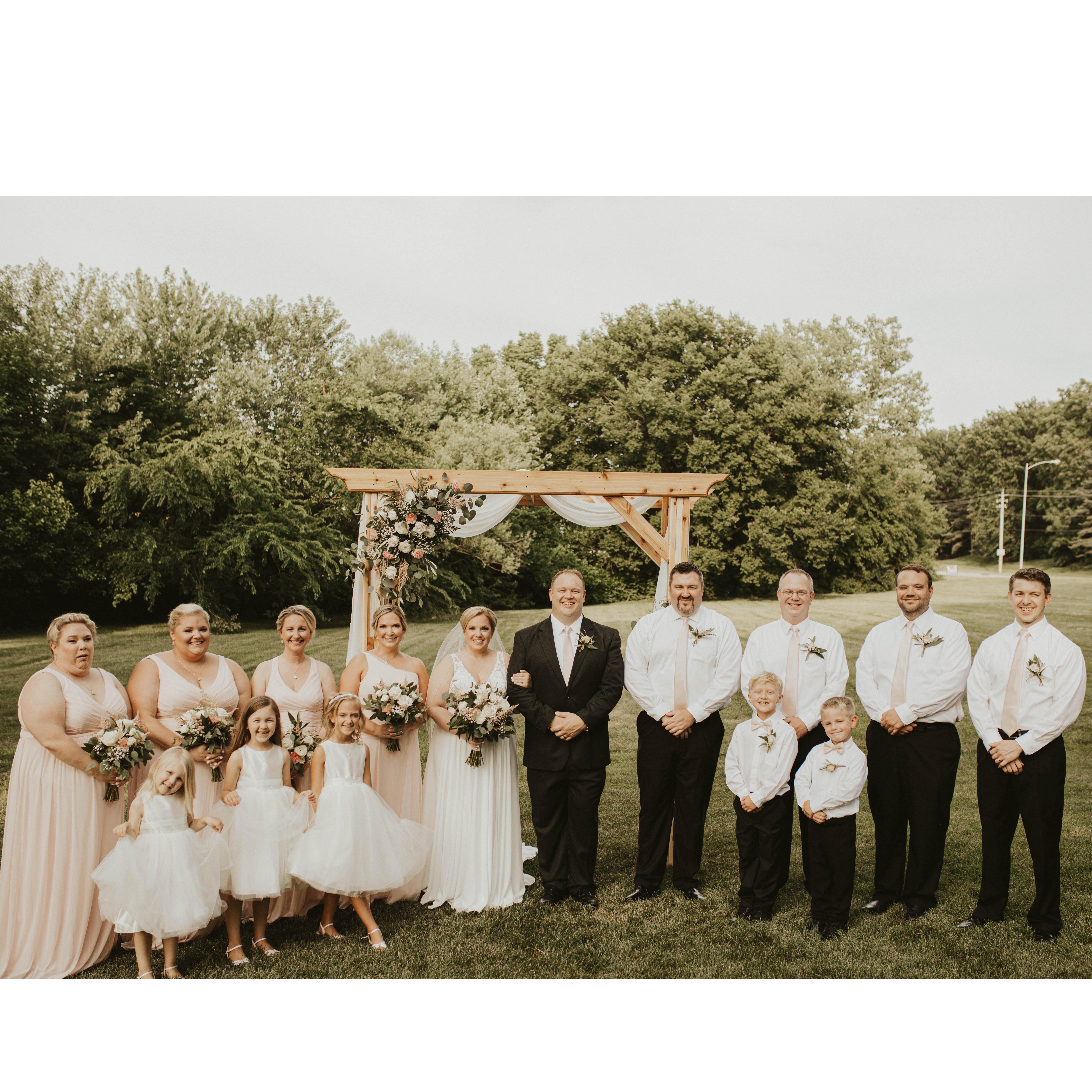 Our wedding party