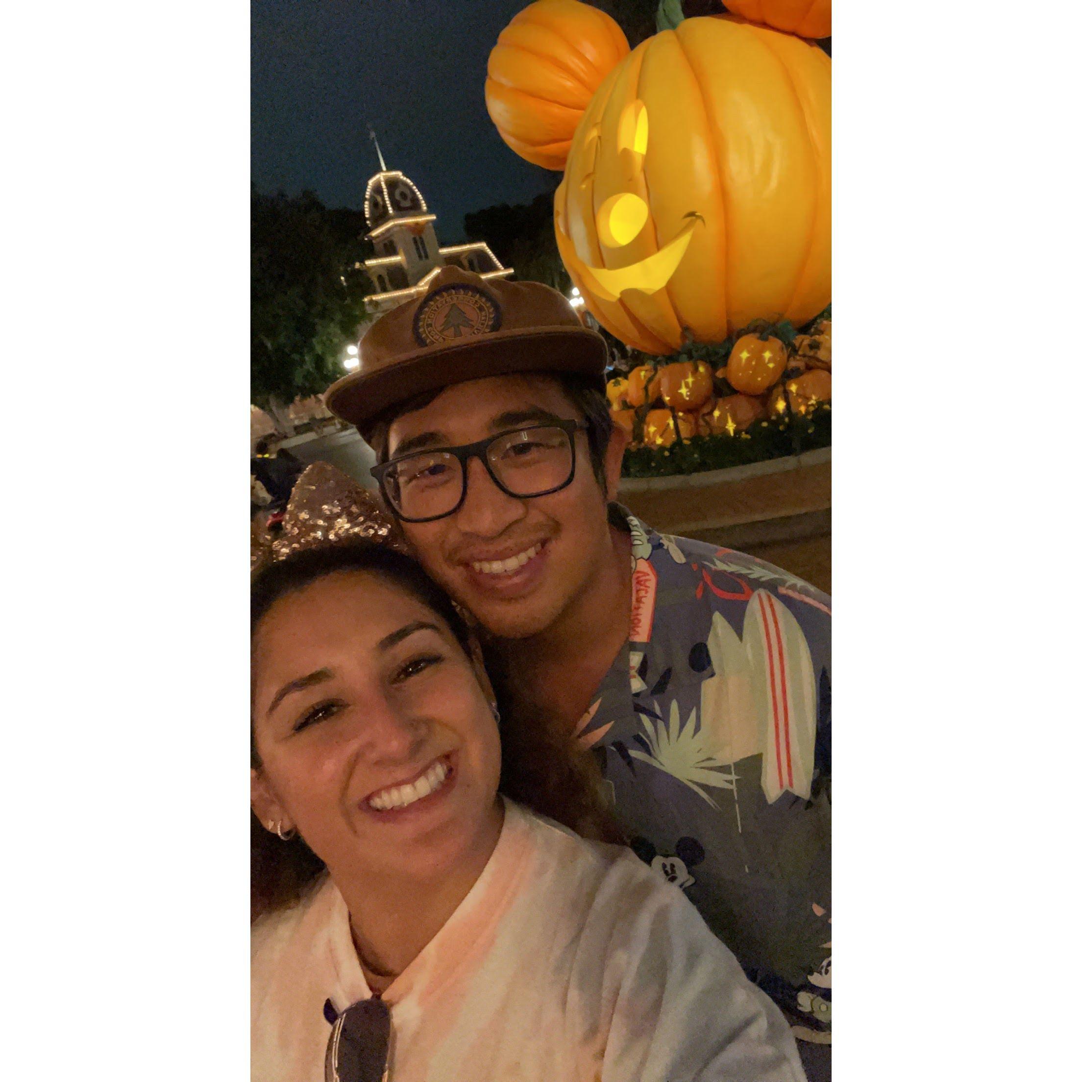 Halloween at Disneyland