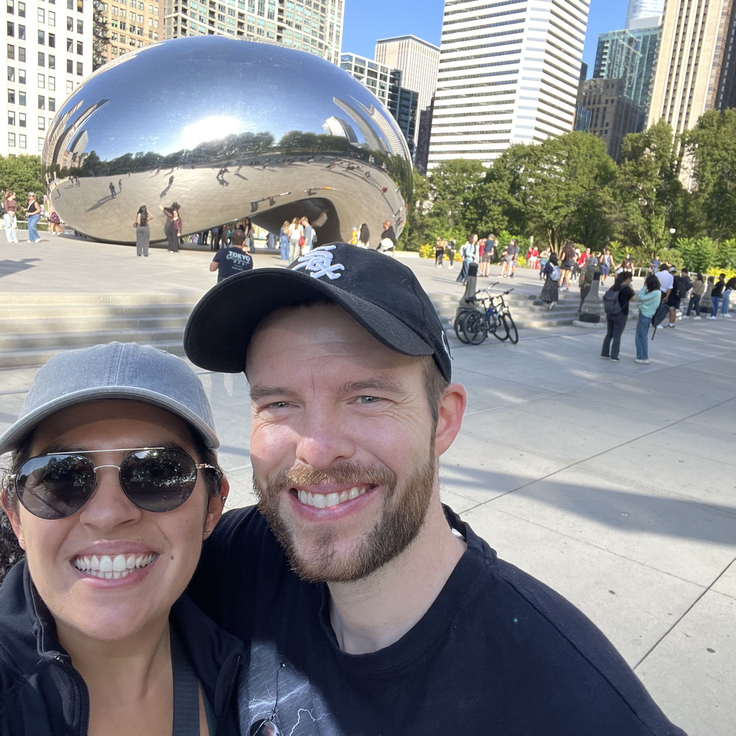 Brett surprised Shirley with a trip to Chicago to see her favorite podcast live in September 2025.