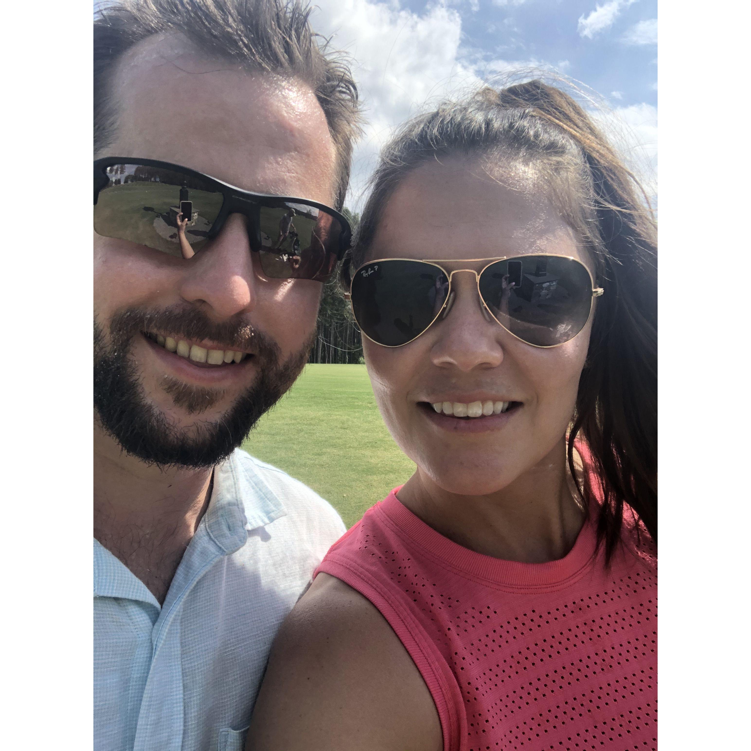 First golf range experience at Lake Keowee SC