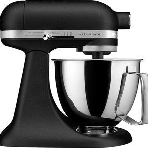 KitchenAid Artisan Mini 3.5 Quart Tilt-Head Stand Mixer - KSM3316X - Cast Iron Black